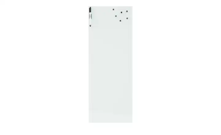 Memoboard weiß 80 cm Weiß