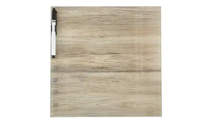  Memoboard 30x30 cm  Wood (Braun)