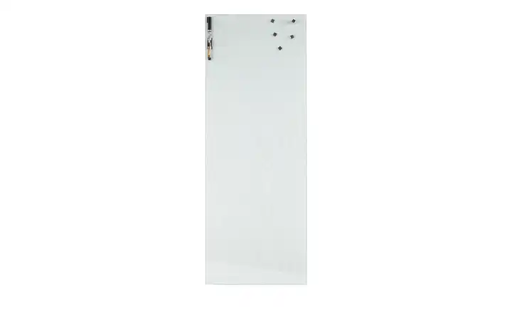 Memoboard 30x80 cm silber 80 cm silberfarben