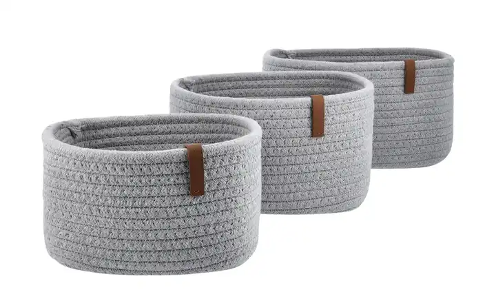  Regalkörbe, 3er Set 
