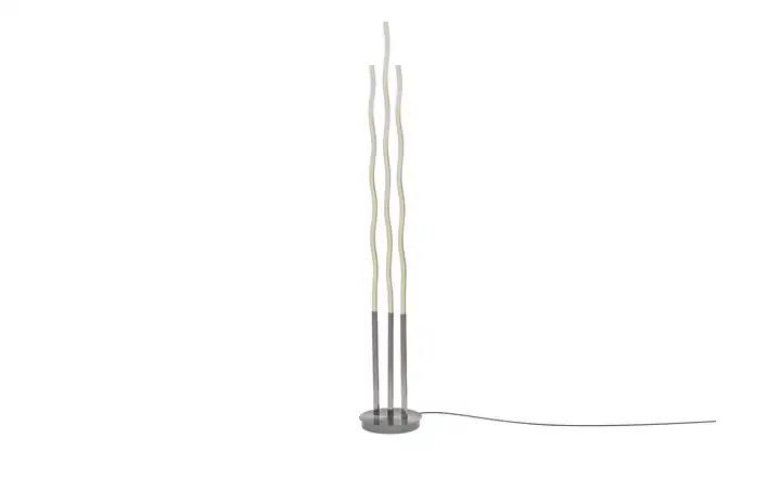 Paul Neuhaus LED-Stehleuchte, 3-flammig, Nickel matt 