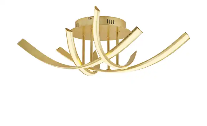 Paul Neuhaus LED-Deckenleuchte, 4-flammig, goldfarben 