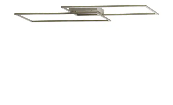 Paul Neuhaus LED-Deckenleuchte, 2-flammig, Nickel-matt 