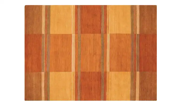 Handgeknüpfter Naturteppich Sensation Silk Soya 200x250 cm Orange