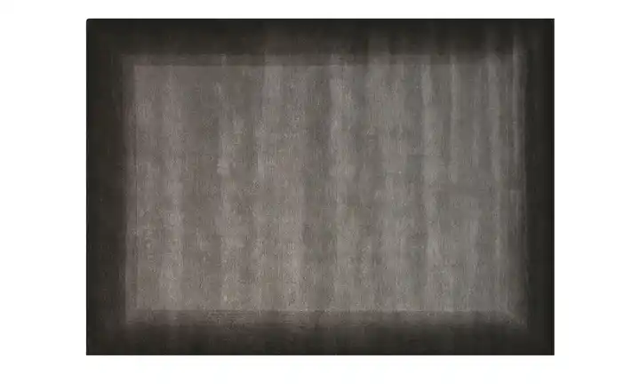 Handgeknüpfter Naturteppich 200x250 cm Dunkelgrau