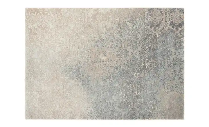 meinTeppich Vintage Teppich Butterfly Admiral 140x200 cm Beige, Grau, Dunkelblau