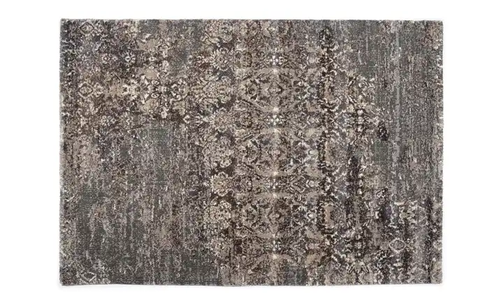 meinTeppich Hochflorteppich Juwel Silenta Braun 200x290 cm