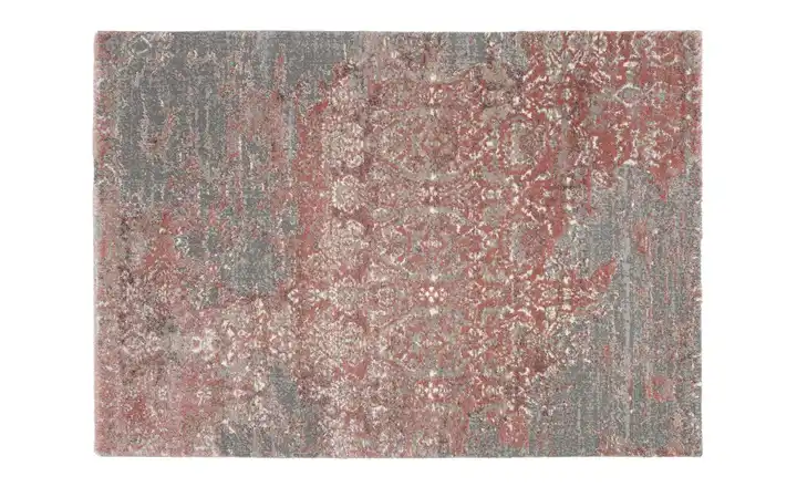 meinTeppich Hochflorteppich Juwel Silenta Altrosa 200x290 cm