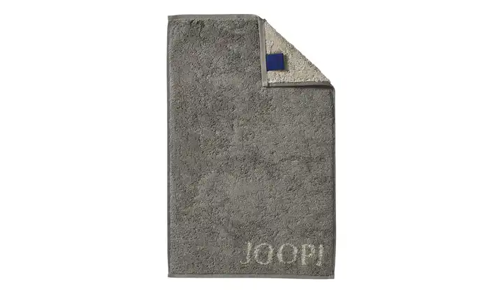 JOOP! Gästehandtuch JOOP 1600 Classic Doubleface Graphit, Sand
