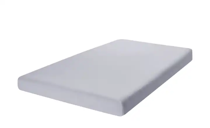 como Spannbetttuch Uni Jersey Hellgrau 180x200 cm
