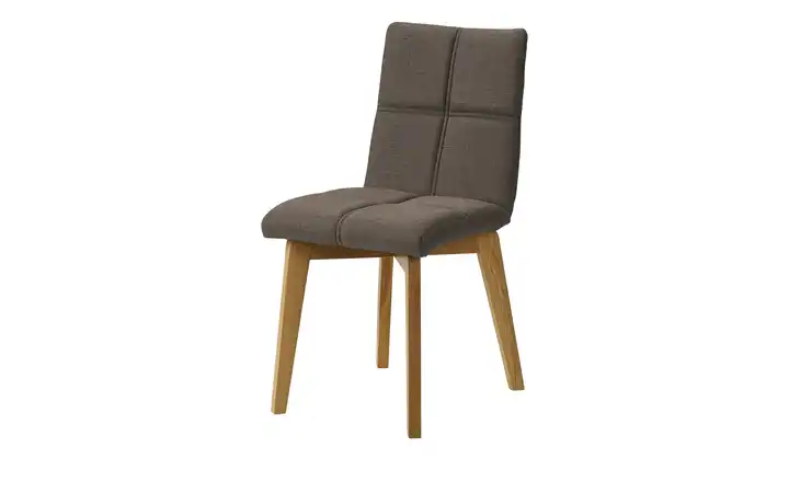 Woodford Esszimmerstuhl mit Steppung Anni Braun ohne
