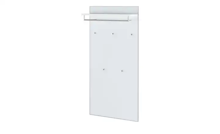 Garderobenpaneel BH 80 x 170 cm Weiß