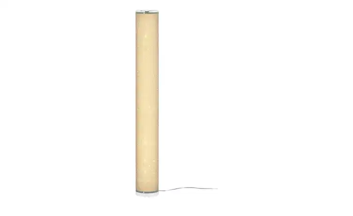 for friends LED-Stehleuchte, Stoff grau mit Sternenstanzung 