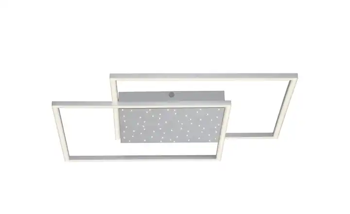 Paul Neuhaus LED-Deckenleuchte, Nickel-matt, mit Sternenhimmel 