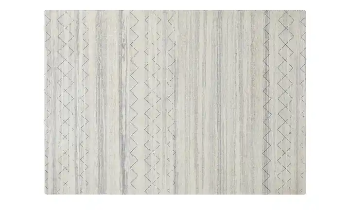 como Kurzflorteppich Creme, Grau 140x200 cm