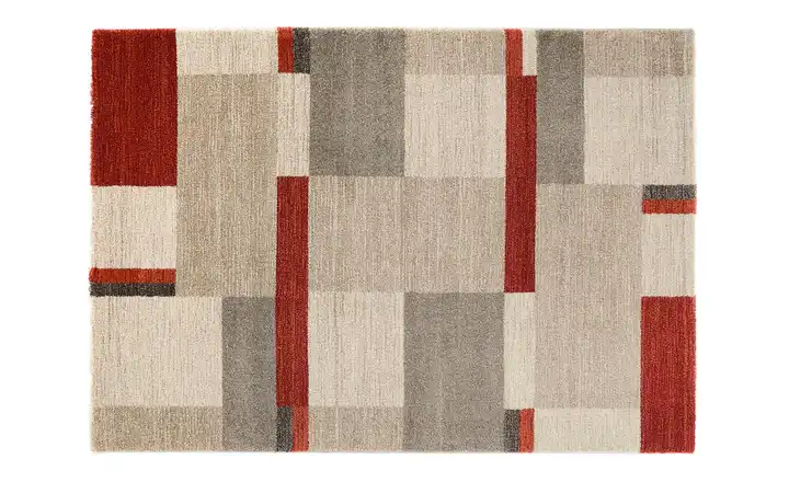 meinTeppich Hochflorteppich Castle Beppo 240x340 cm Rot