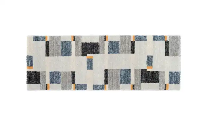 meinTeppich Hochflorteppich Castle Beppo 80x200 cm Grau