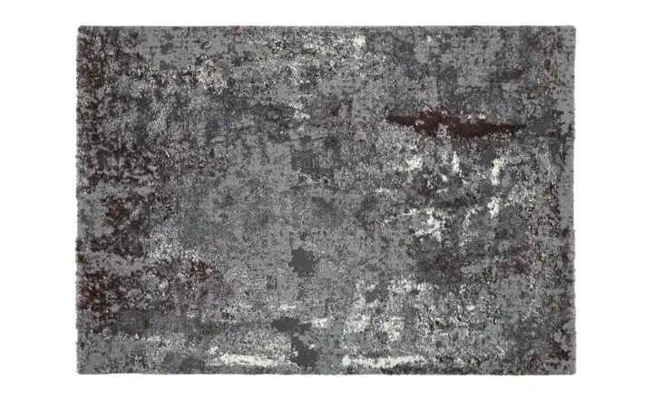 meinTeppich Hochflorteppich Juwel Liray Aubergine, Beige 200x250 cm rechteckig