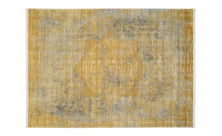 Webteppich Color Creek Goldfarben 230 cm 160 cm 160x230 cm