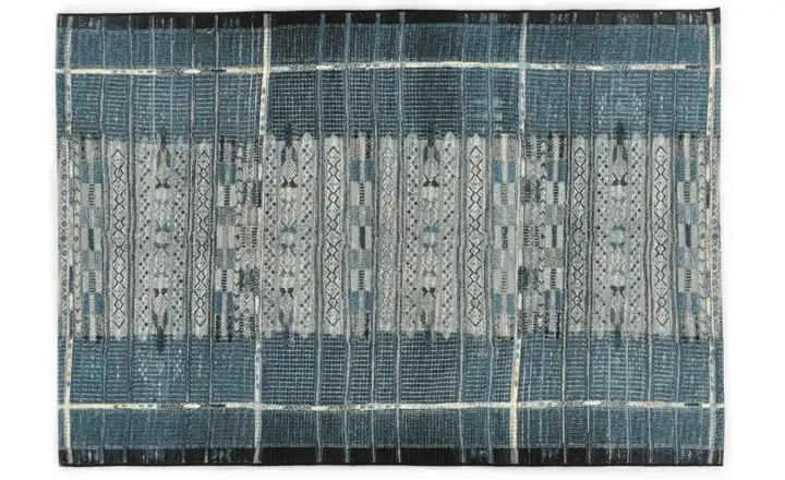 Gino Falcone In-und Outdoor-Teppich Blau 300x400 cm 400 cm Blau 300 cm