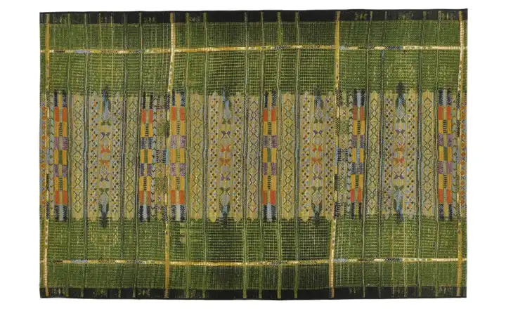 Gino Falcone In-und Outdoor-Teppich Grün 160x235 cm 235 cm Grün 160 cm