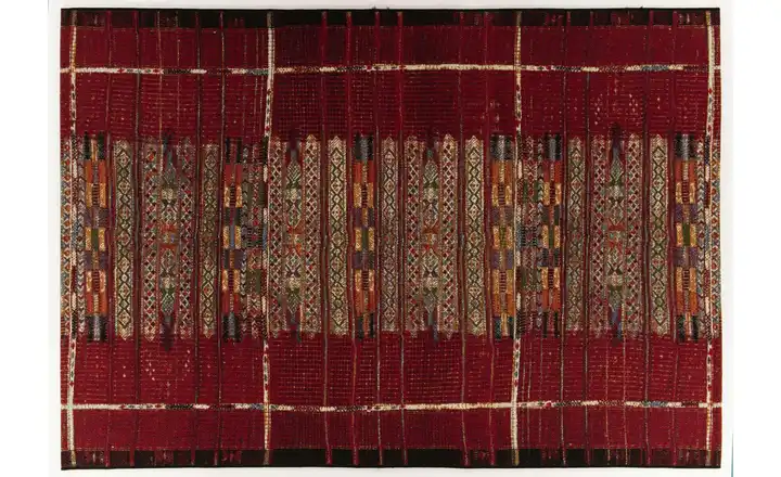 Gino Falcone In-und Outdoor-Teppich Rot 160x235 cm 235 cm Rot 160 cm