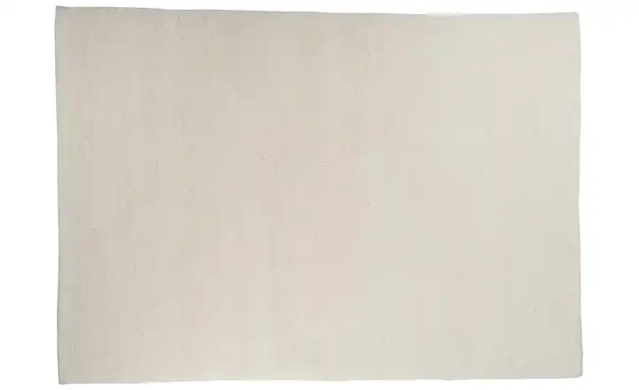 THEKO Berberteppich 60x90 cm Weiß, Hellbeige, Ecru, Creme