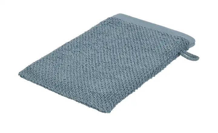 Como Green Waschhandschuh 4077 Rauchblau