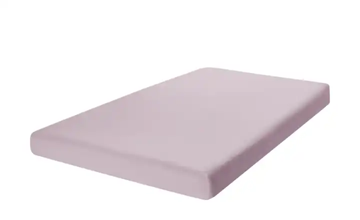 como Spannbetttuch Uni Jersey Mauve 180x200 cm