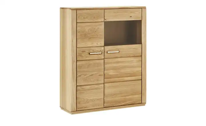 Woodford Kombi-Highboard Dio Eiche bianco Rechts