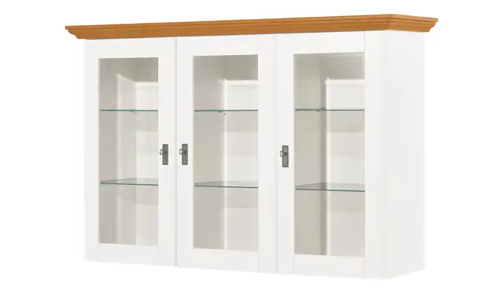 maison bleue Vitrinenaufsatz für Sideboard  Florian Weiß, Braun