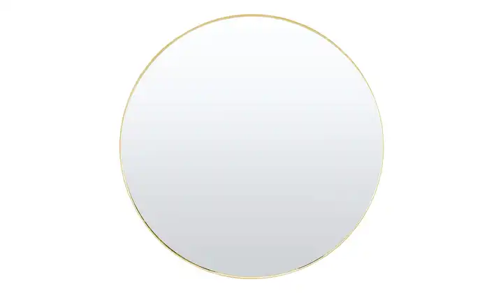 Spiegel 120 cm 120 cm Goldfarben