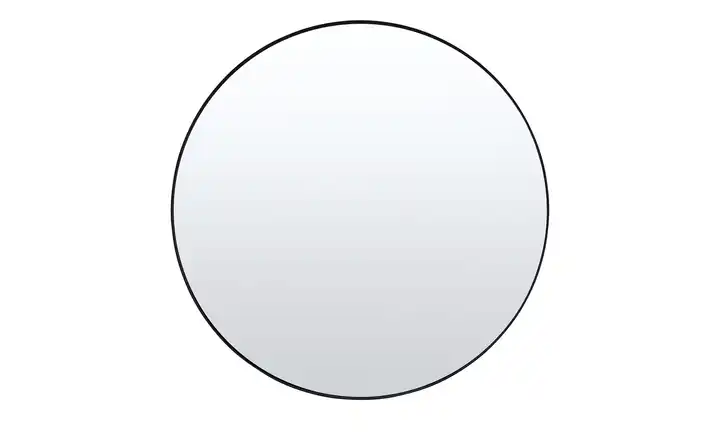 Spiegel 120 cm 120 cm Schwarz