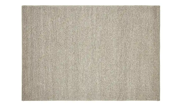 Handgewebter Naturteppich Creme 160x230 cm