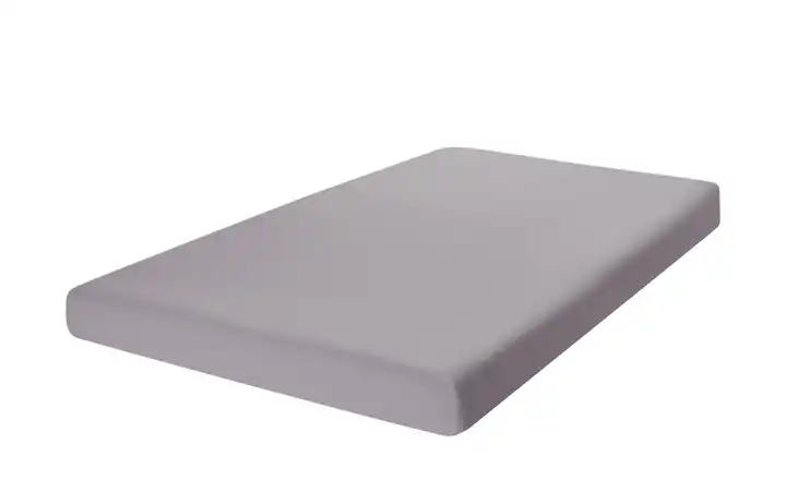 como Boxspring-Stretch-Spannbettlaken Uni Jersey 3700 180x200 cm Grau