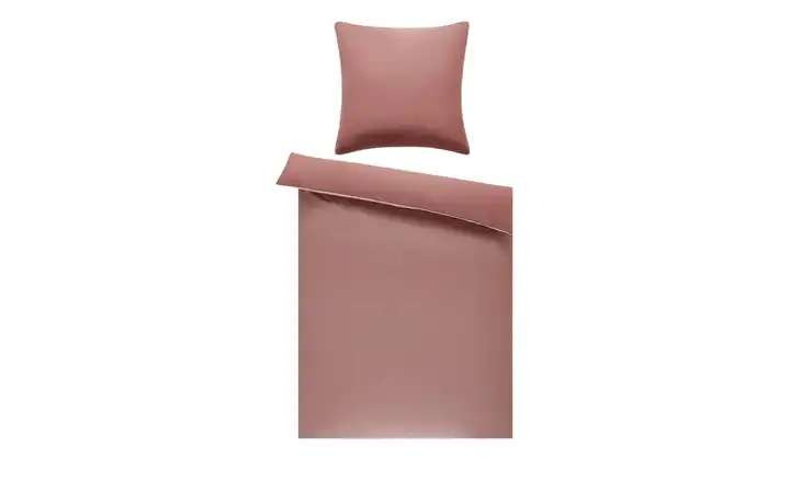 HOME STORY Renforcé-Wendebettwäsche  Solid Piping