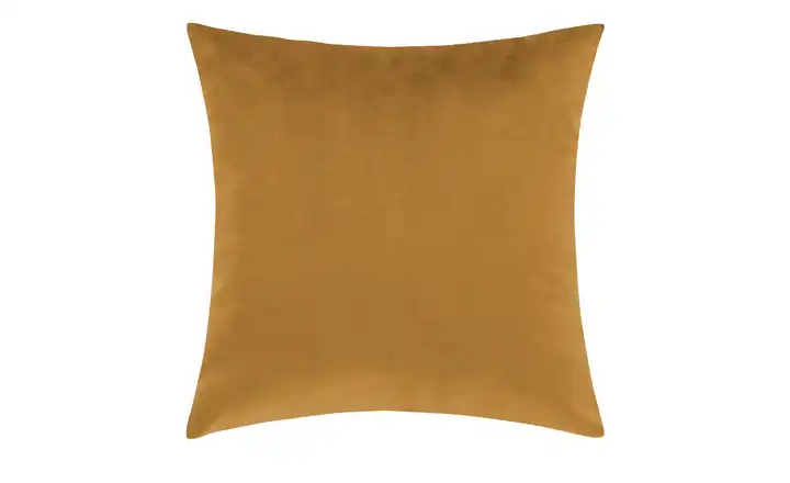 pop Dekokissen Velvet Goldgelb 40 cm