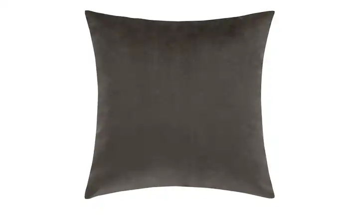 pop Dekokissen Velvet Steingrau 40 cm