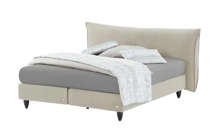 RUF Boxspringbett Senta K Beige 200 cm H2 & H3