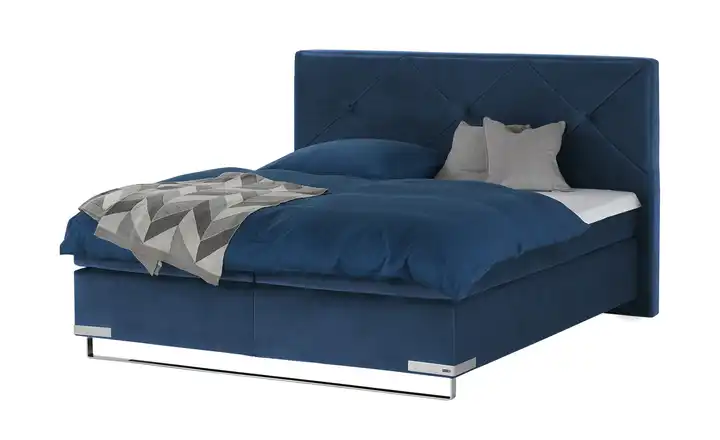 Musterring Boxspringbett Dubai Blau H3 & H4 160 cm