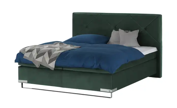 Musterring Boxspringbett Dubai Dunkelgrün H3 200 cm