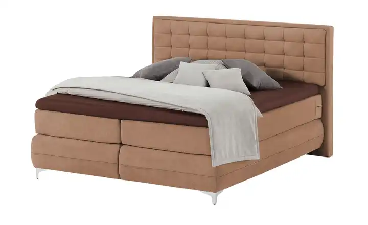 Musterring Boxspringbett Standardversion Dubai Cappuccino H3 & H4 180 cm