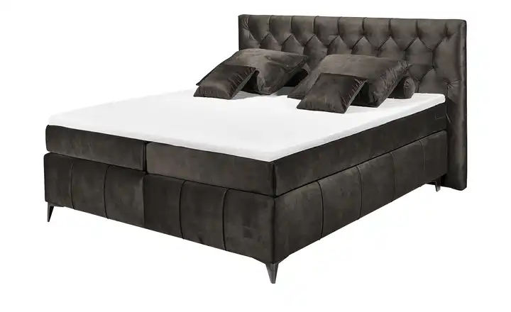 Kollektion Kraft Boxspringbett Pembroke Moccabraun