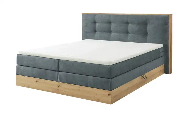 Primo Boxspringbett mit Bettkasten Nox Anthrazit