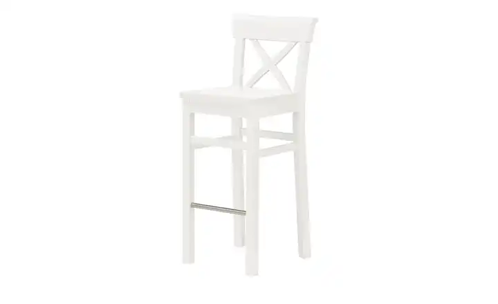 maison bleue Barstuhl Florian Weiß 74,5 cm