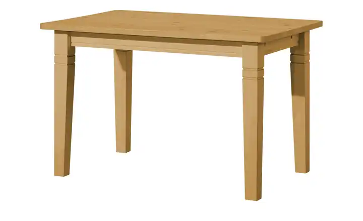 maison bleue Esstisch massiv Florian Hellbraun 120 cm