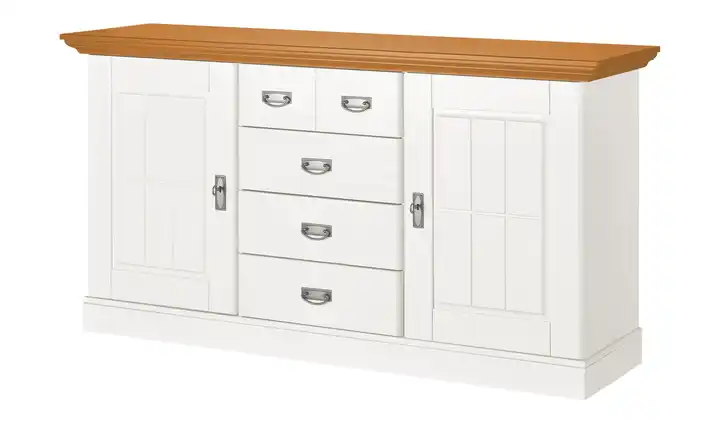 maison bleue Sideboard Florian Weiß, Braun