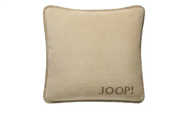 JOOP! Kissen JOOP! Uni-Doubleface Cappuccino
