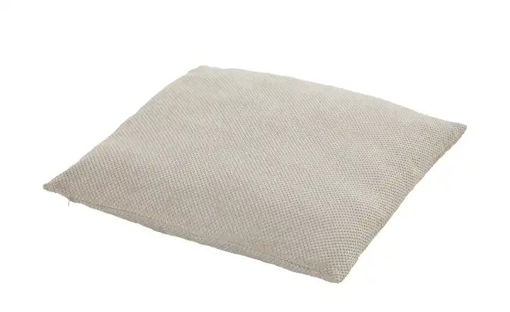 HOME STORY Bodenkissen Lisa Beige