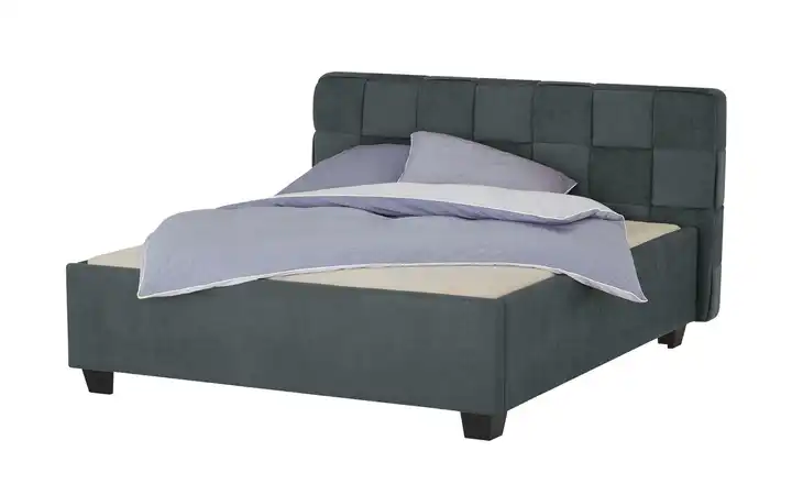 Kollektion Kraft Polsterbettgestell Veifa Anthrazit 160 cm